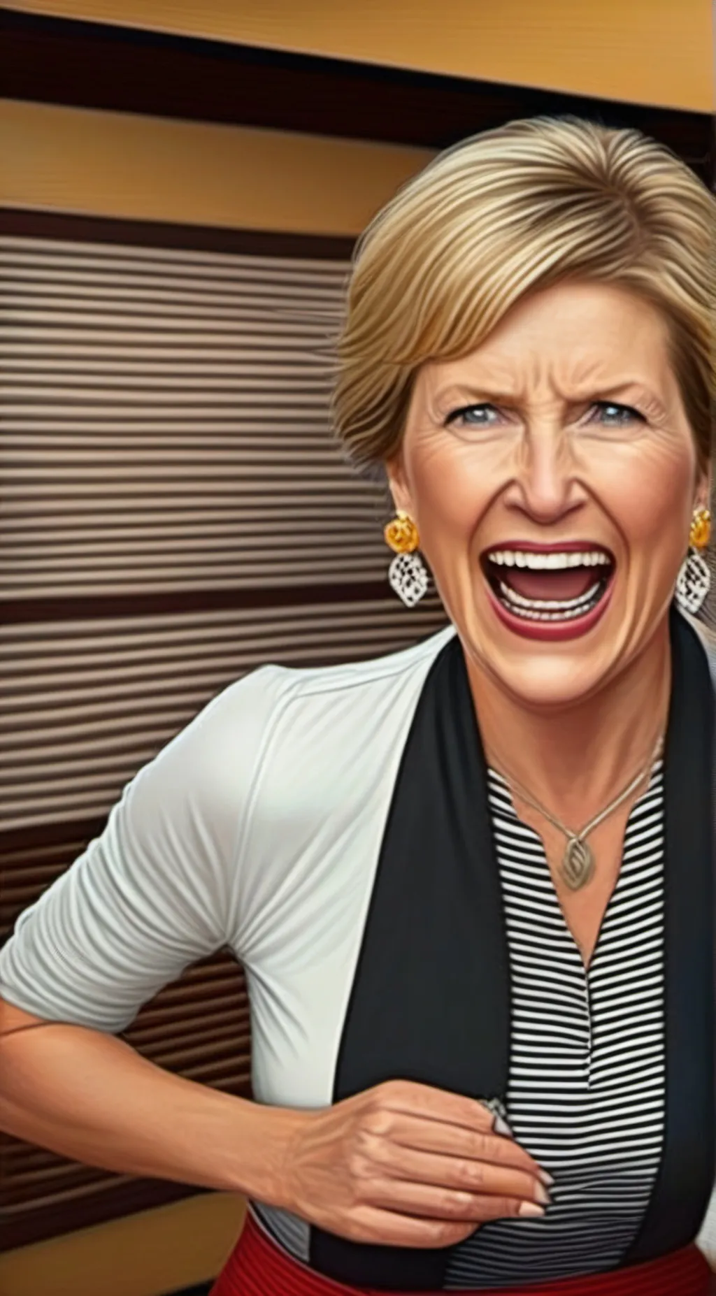 ai character: evil Karen background