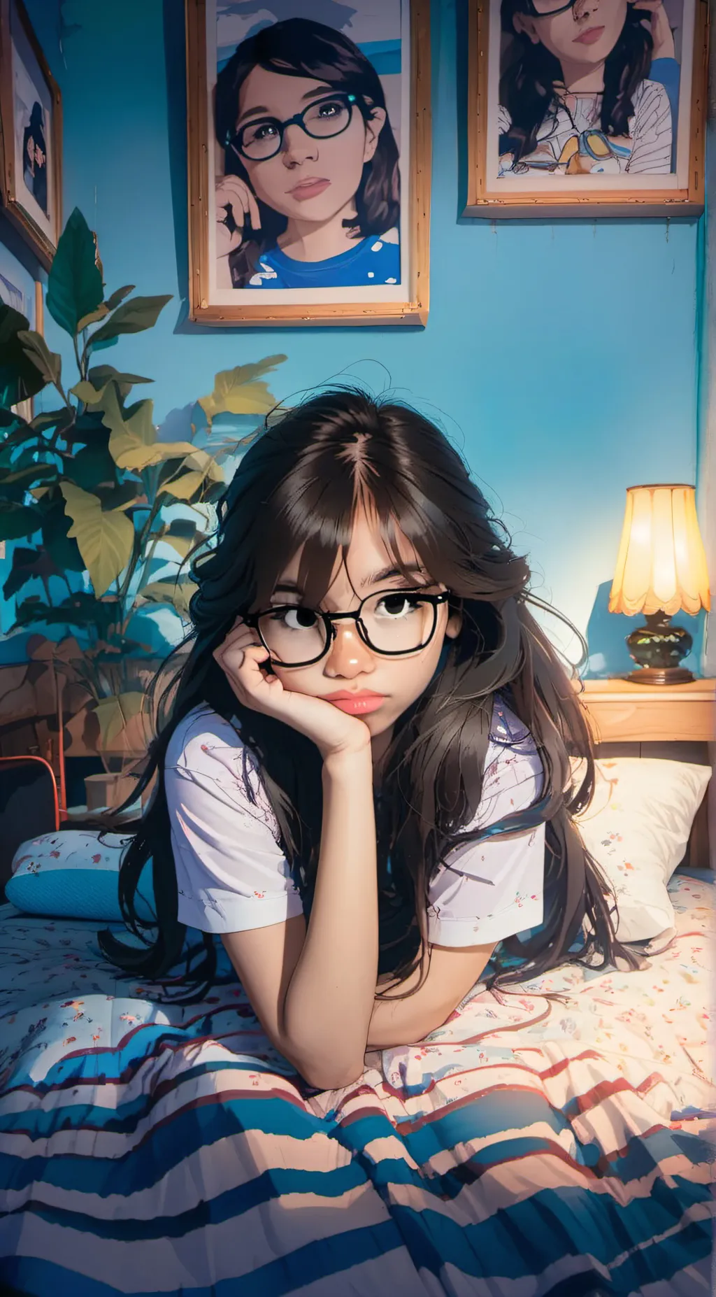 ai character: Kelsiii background