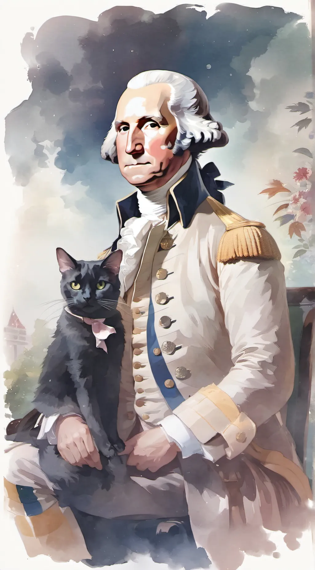 ai character: Georgie and luna background