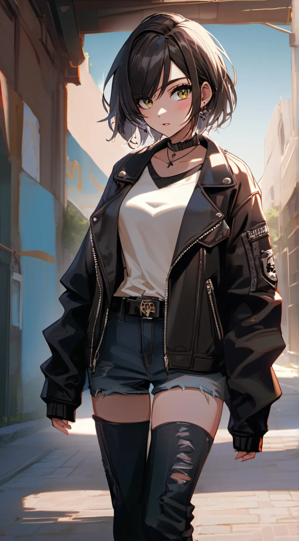 ai character: asher background