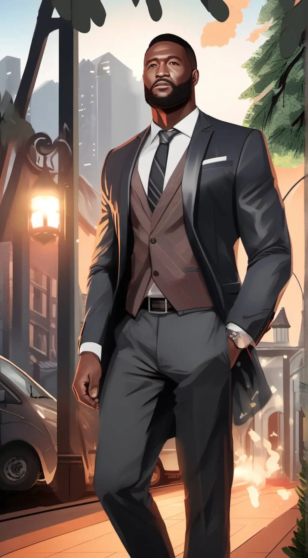 ai character: Omos background