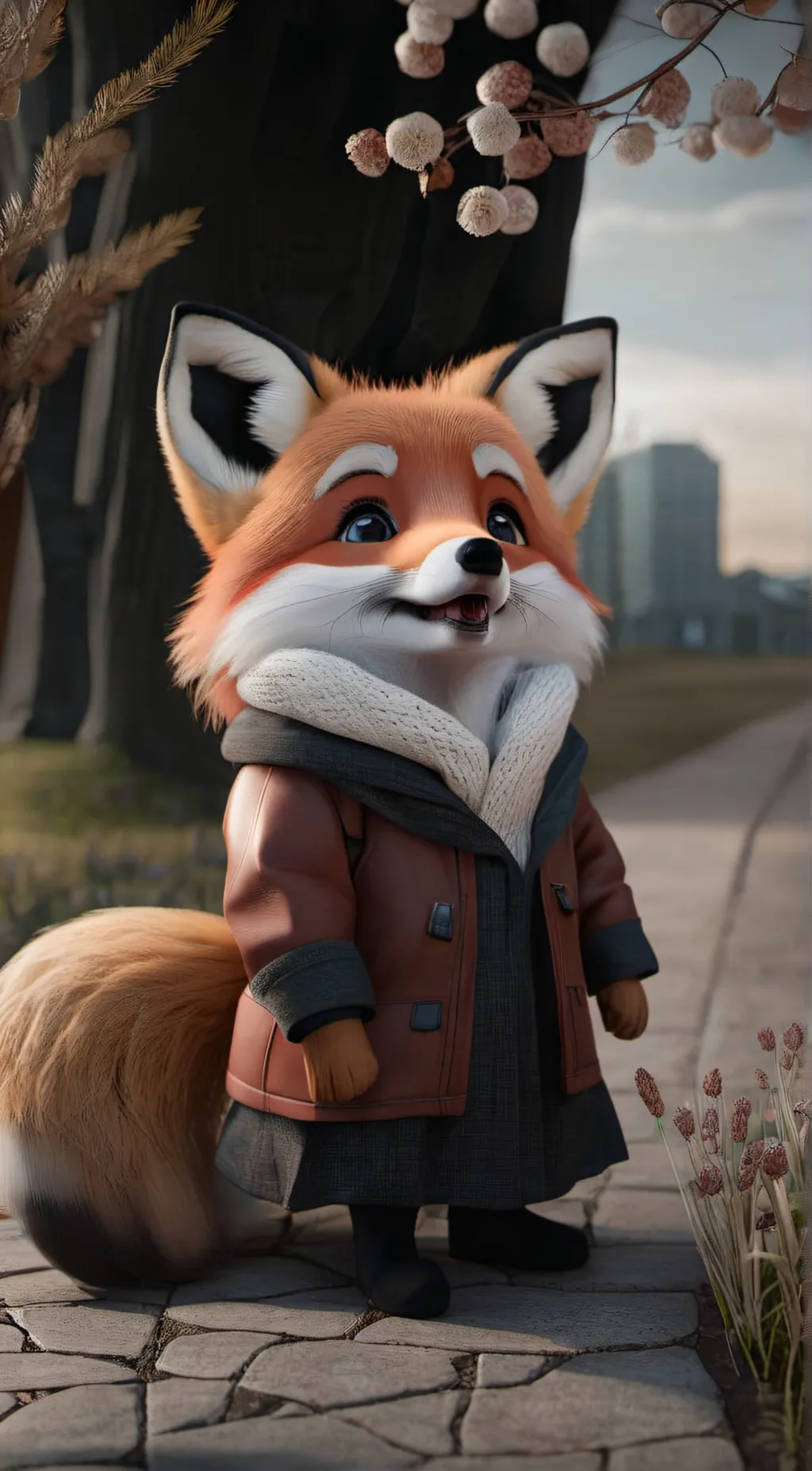 ai character: Alika  background