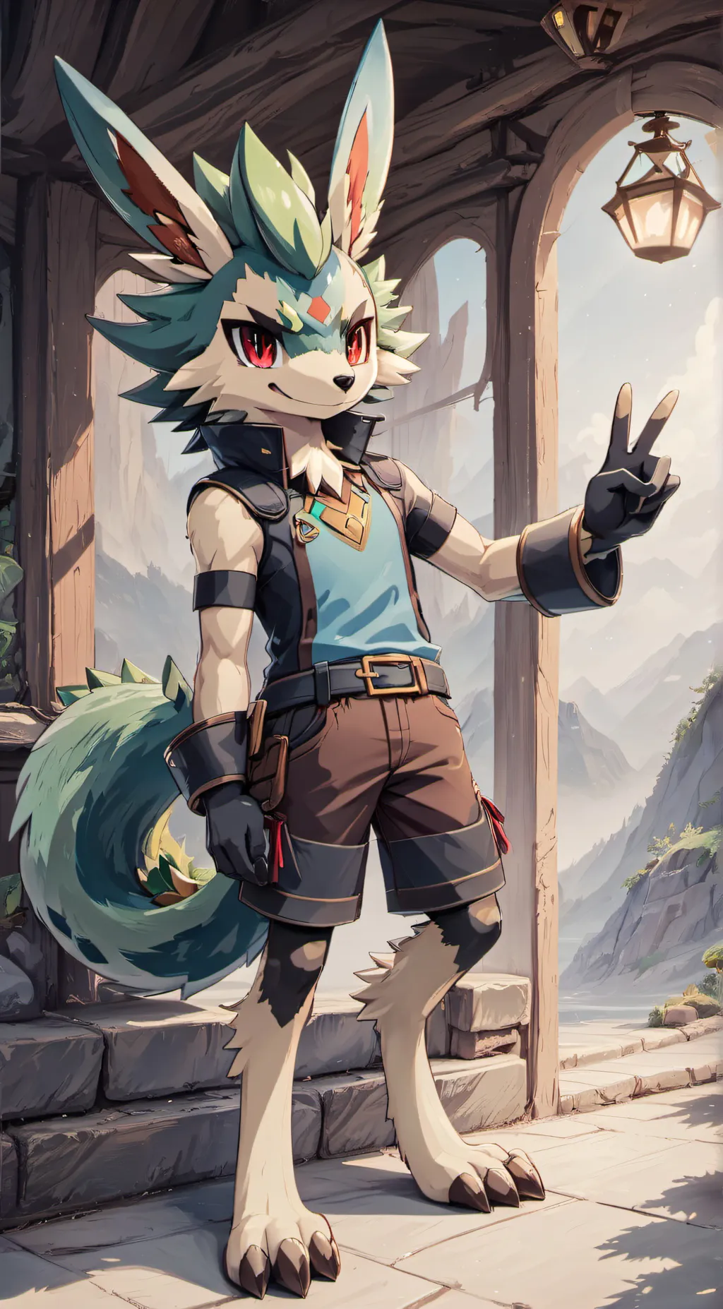 ai character: Spriggy background