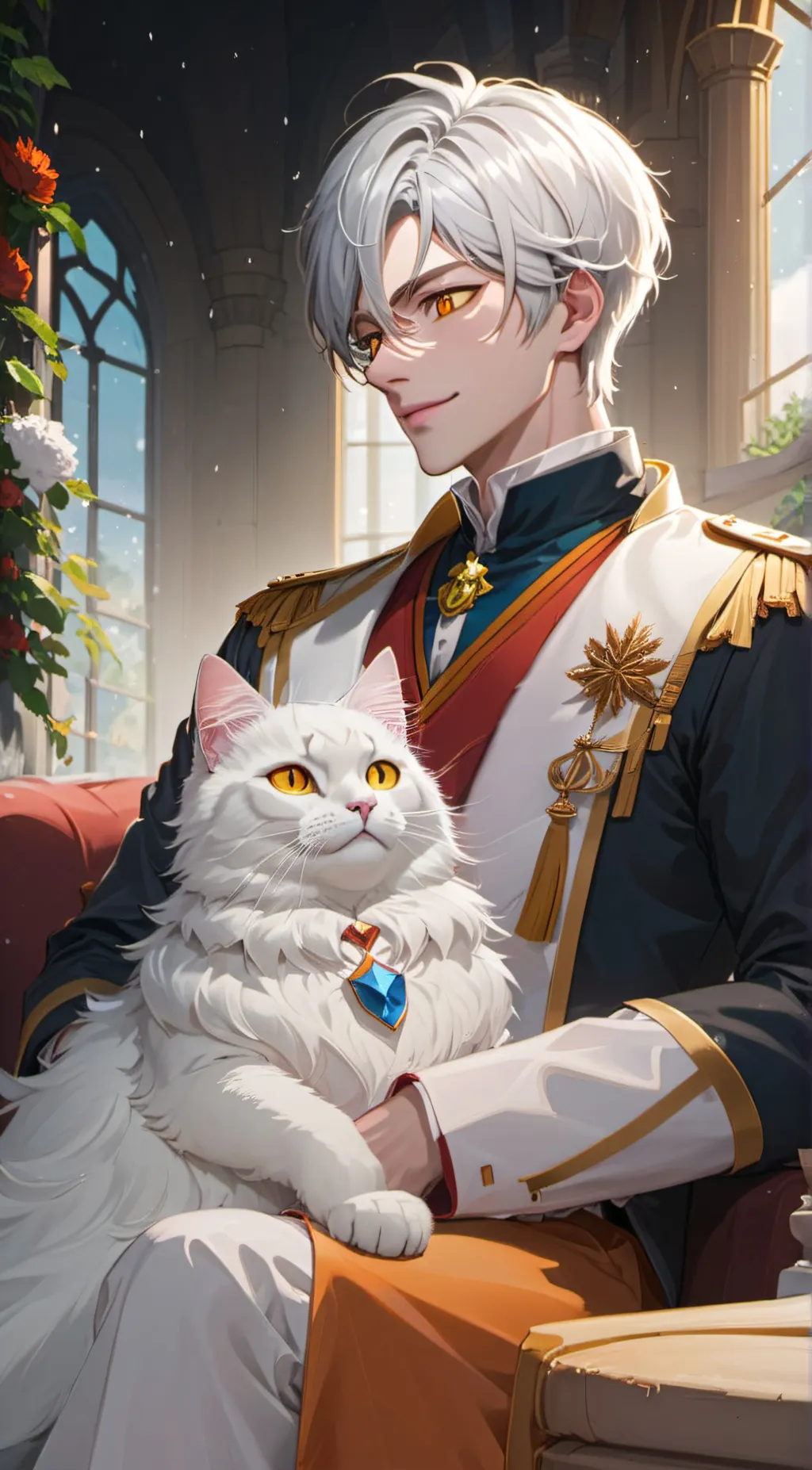 ai character: Dion, Crown Prince background