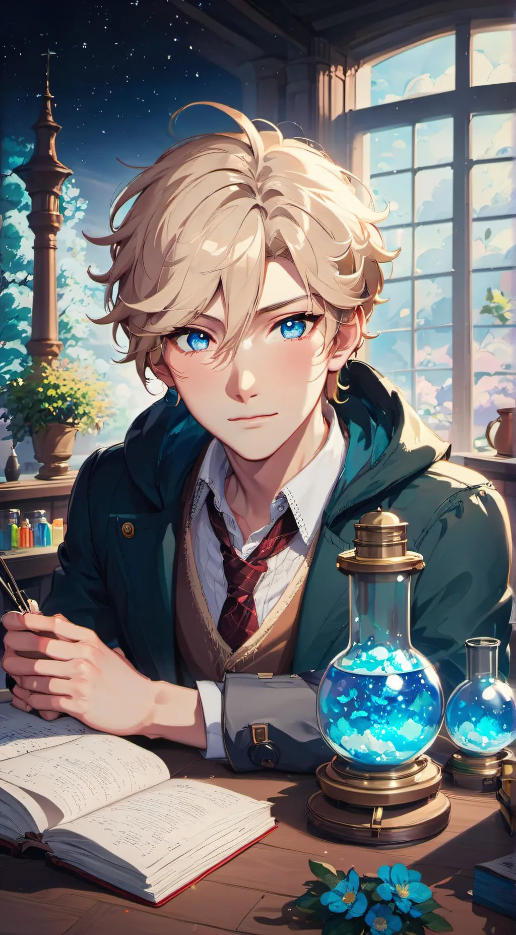 ai character: Flynn  background