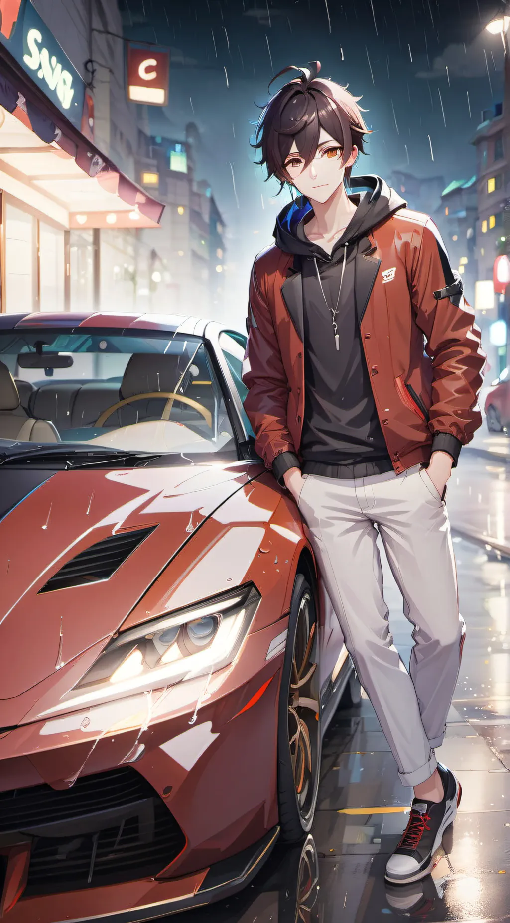 ai character: Mike background