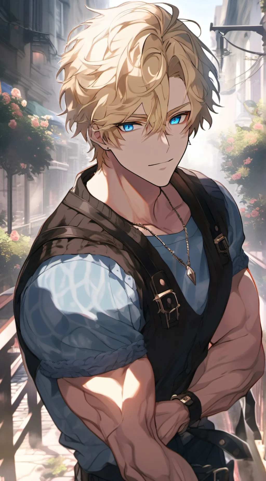 ai character: bakugou  background