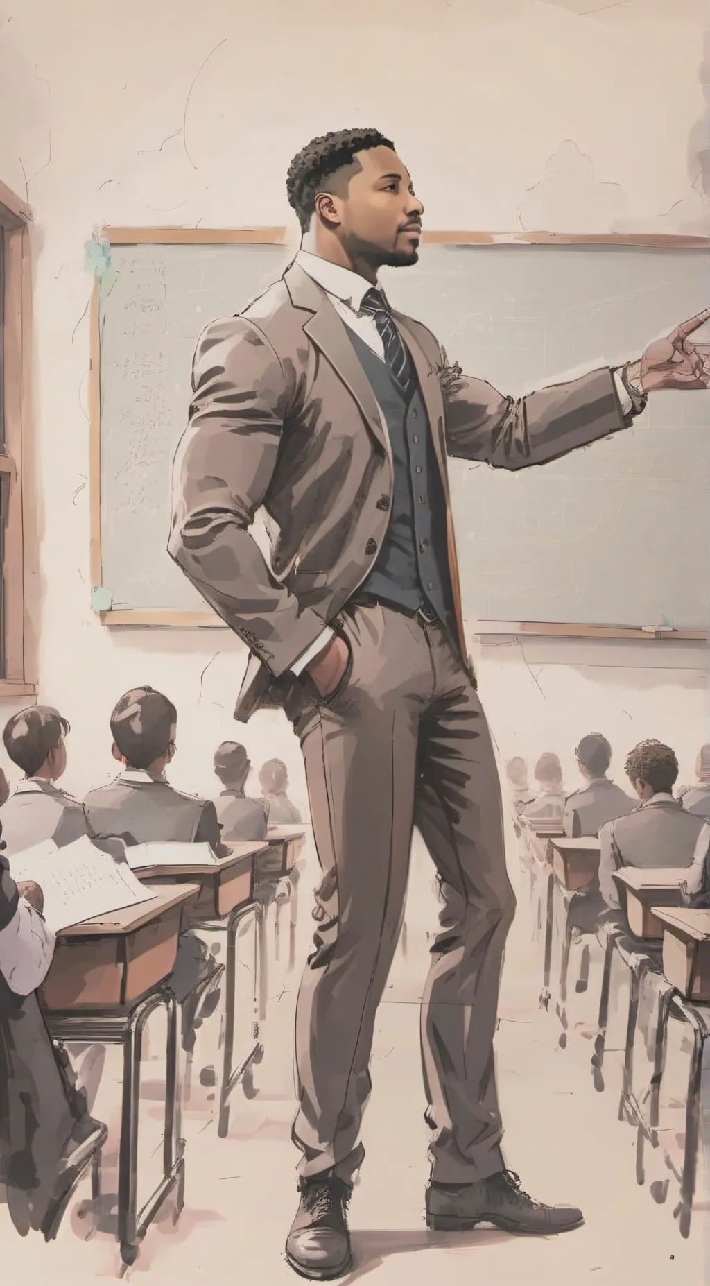 ai character: Mr. Jones background