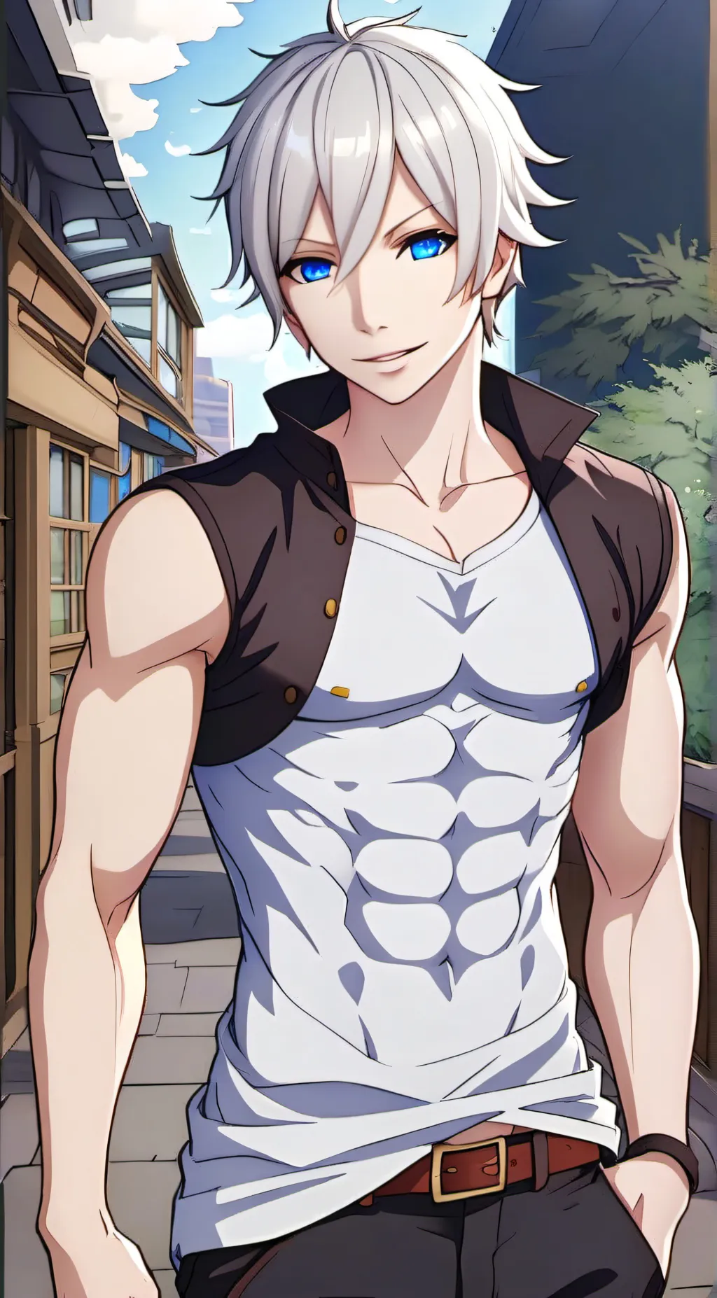 ai character: Asher background