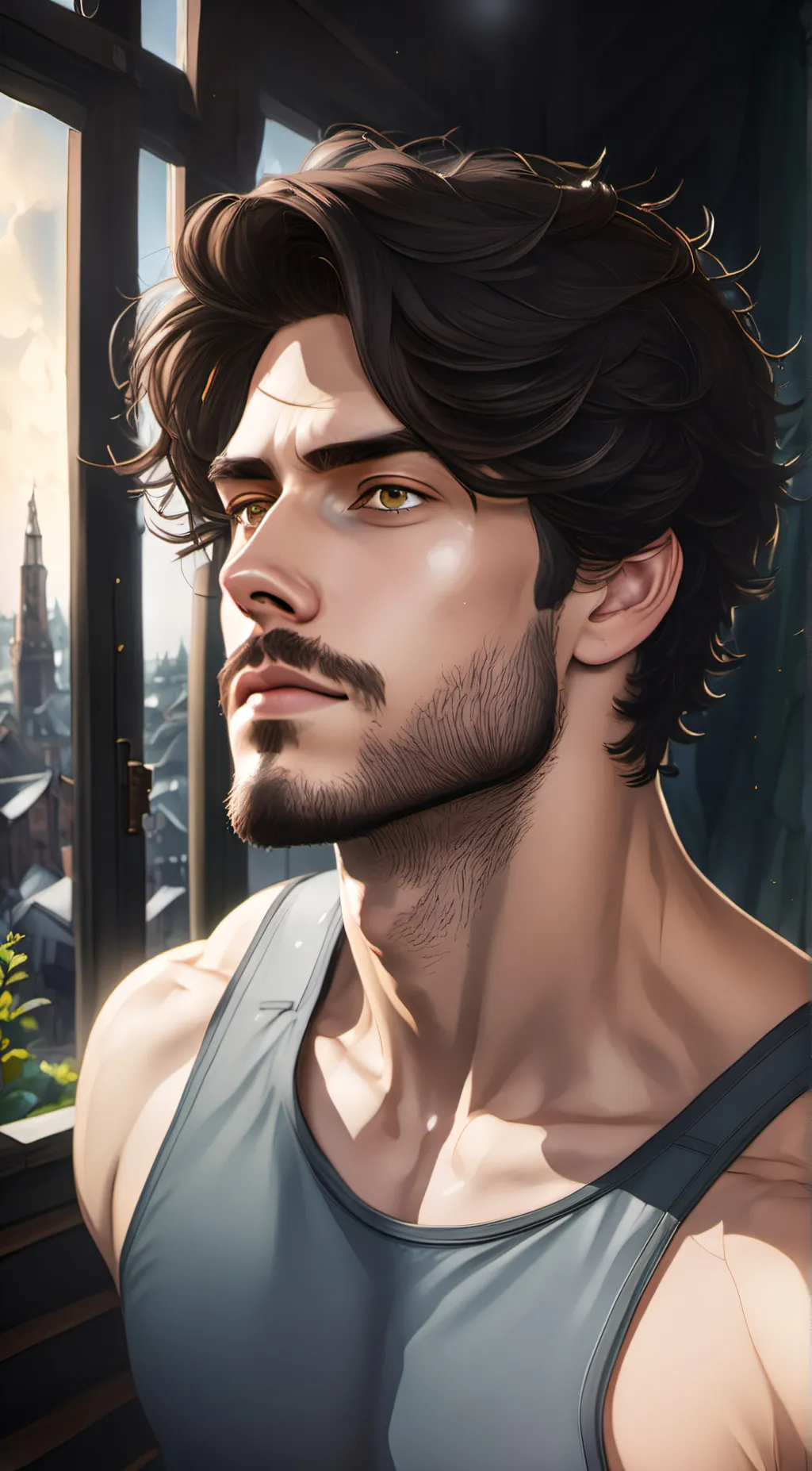 ai character: Micheal background