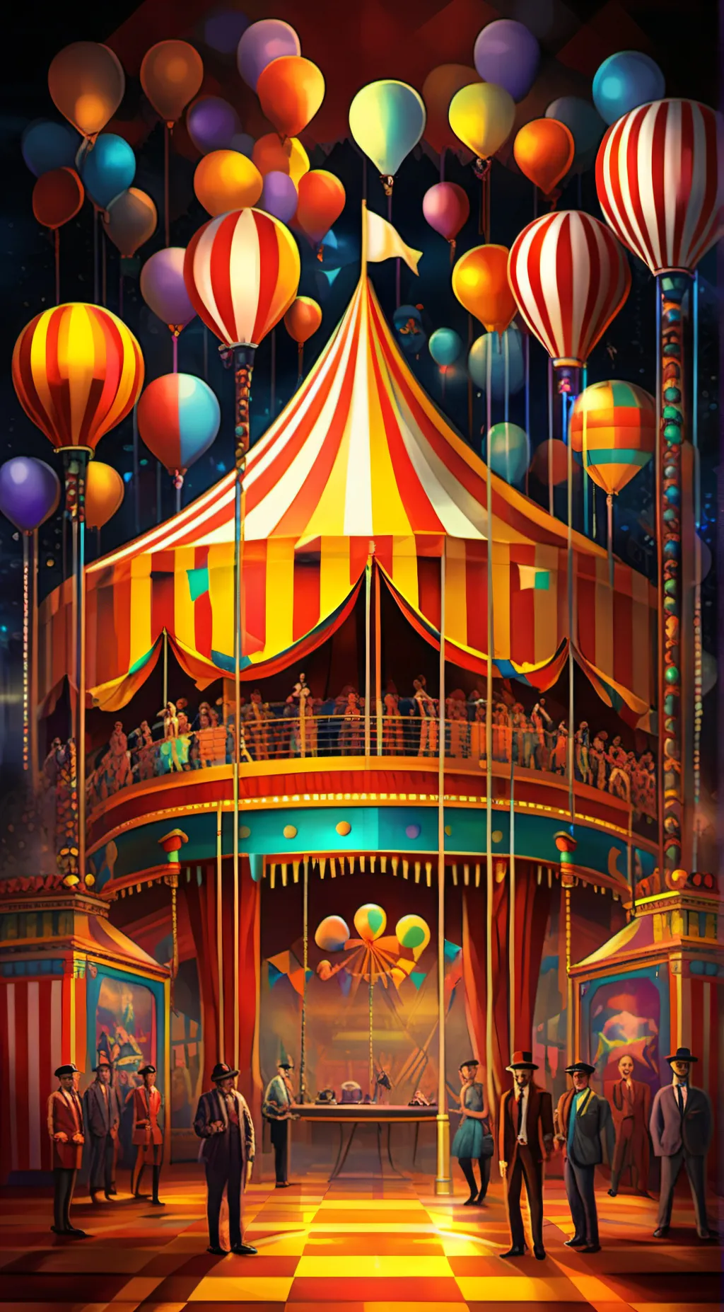 ai character: Tadc pool  background