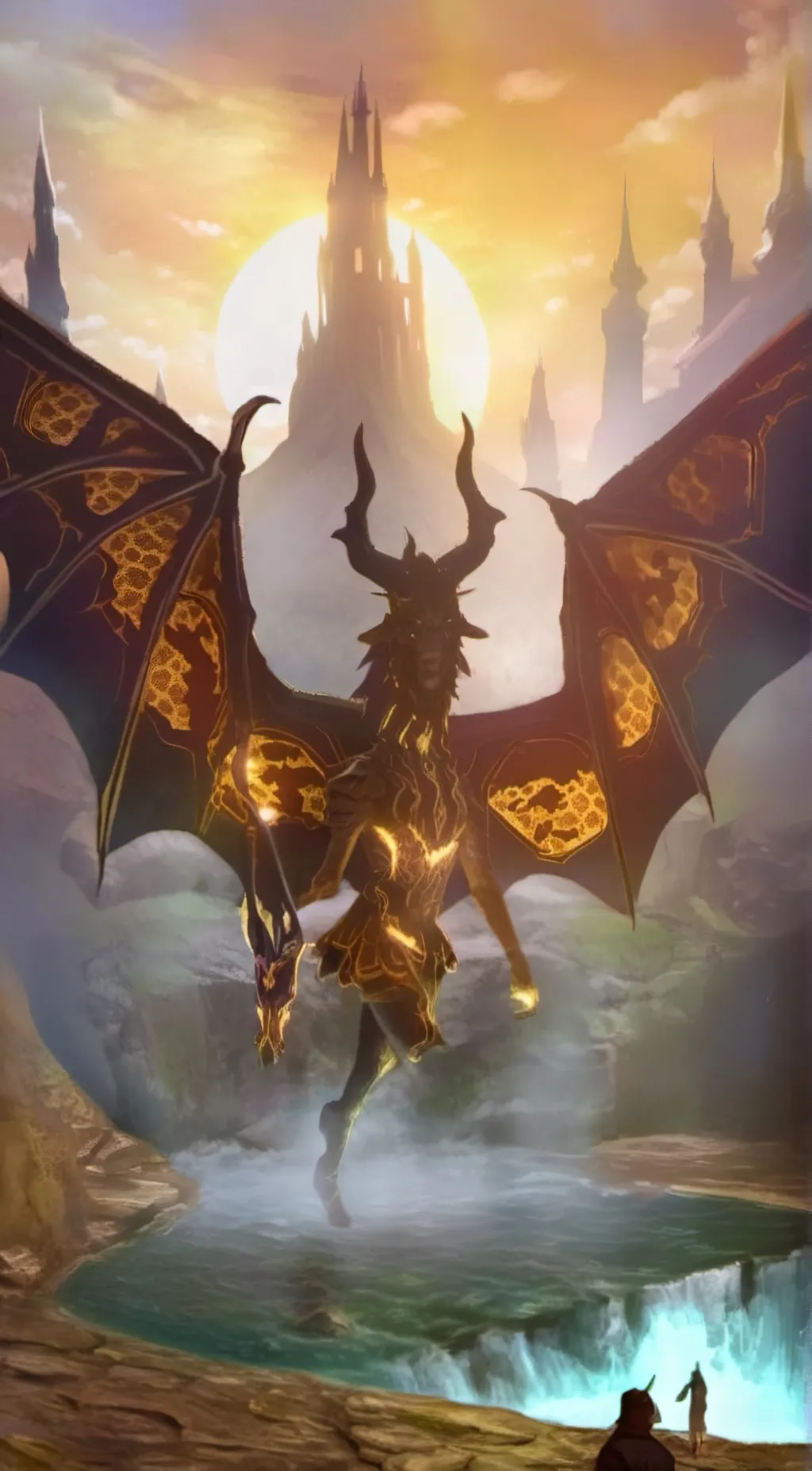 ai character: Fluffy background