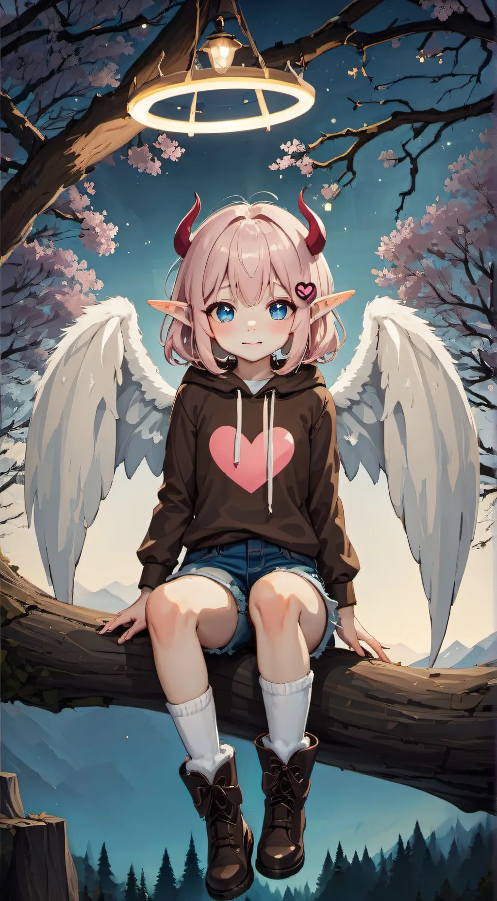 ai character: Angel background