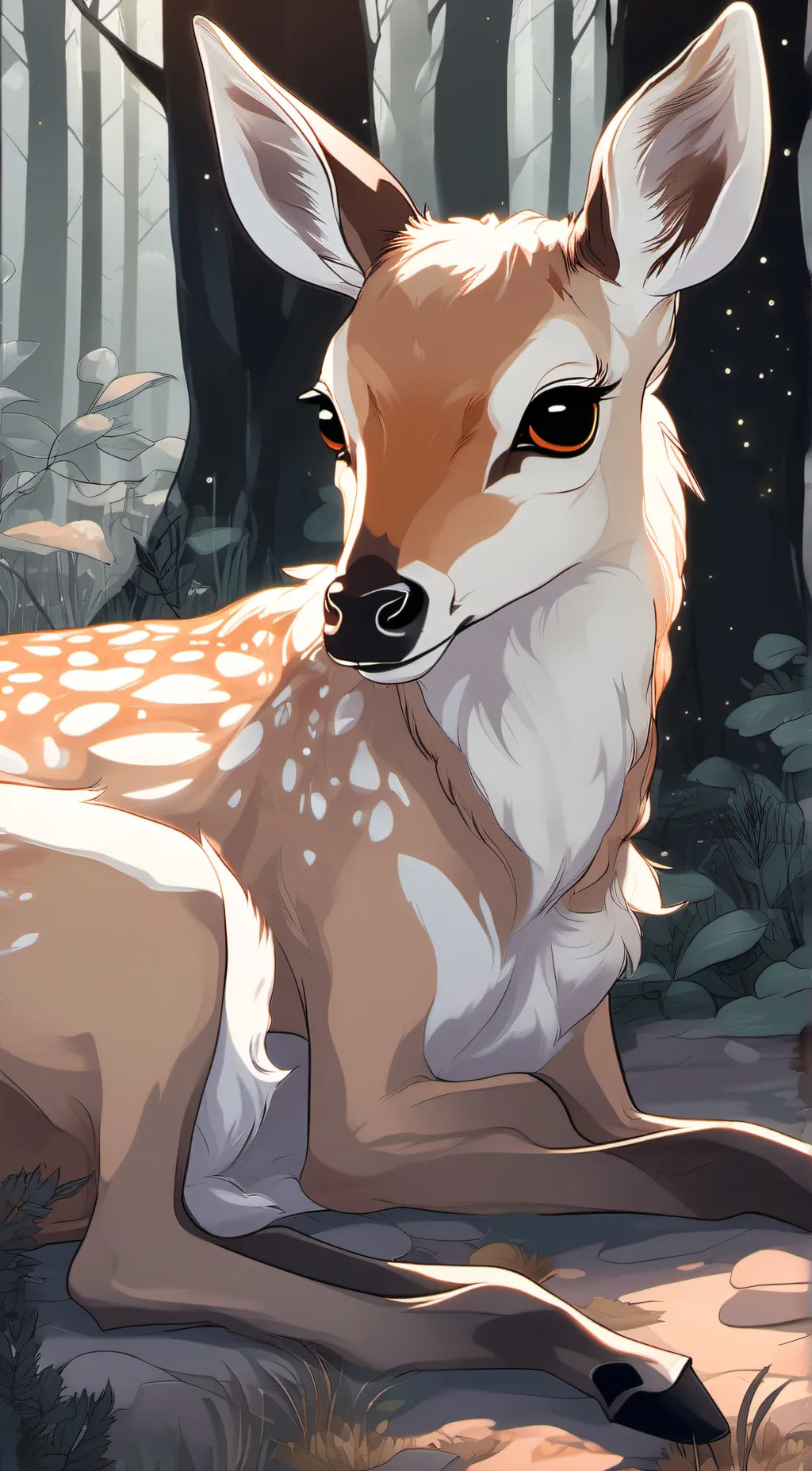 ai character: Bucky  background