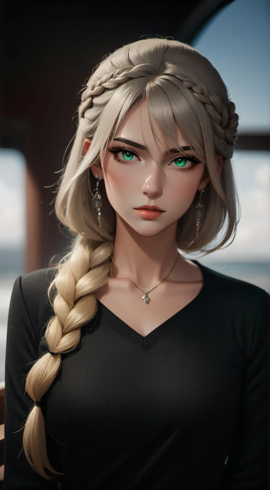 ai character: Evelyn background