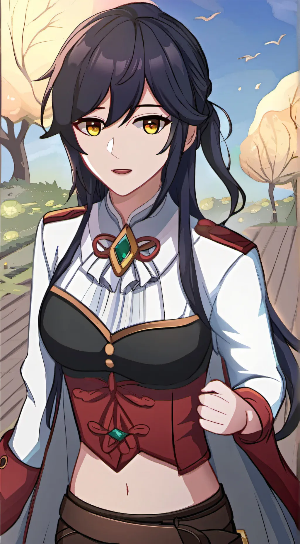 ai character: Xaio background