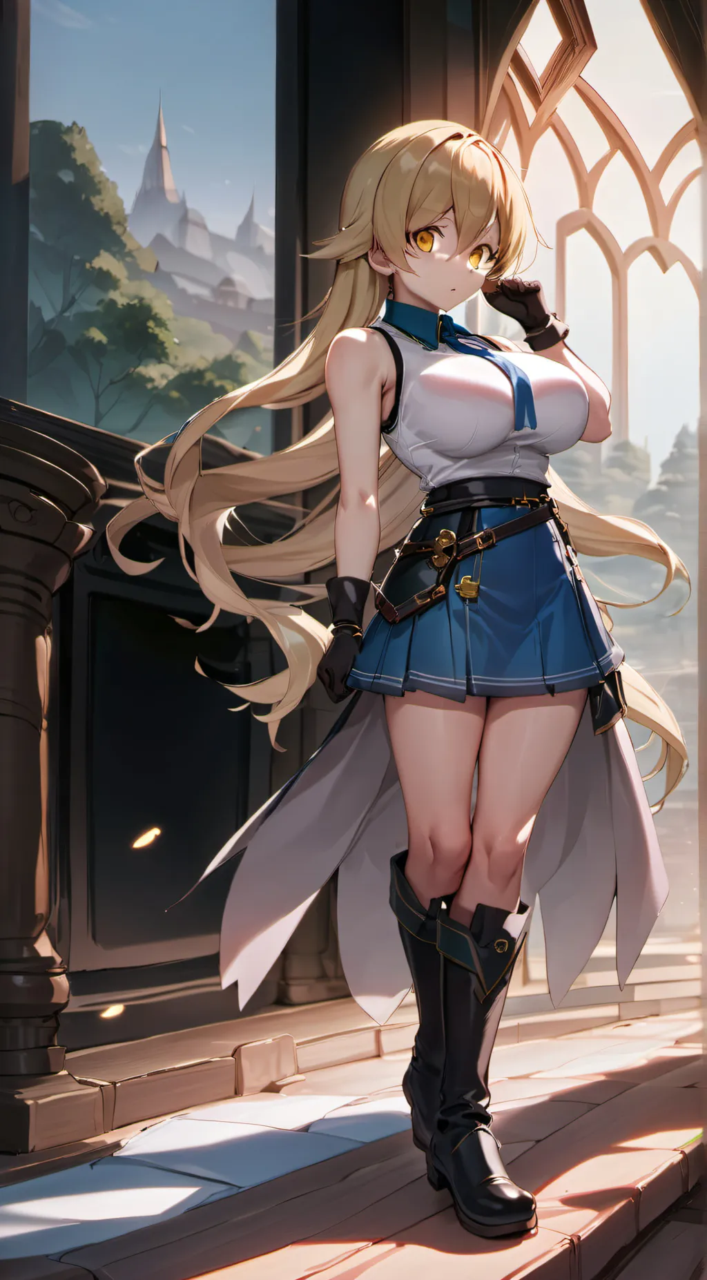 ai character: Heather Fothirn background