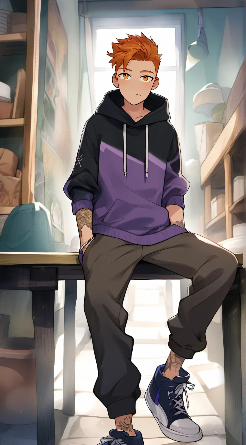 ai character: Nathan Zyson background