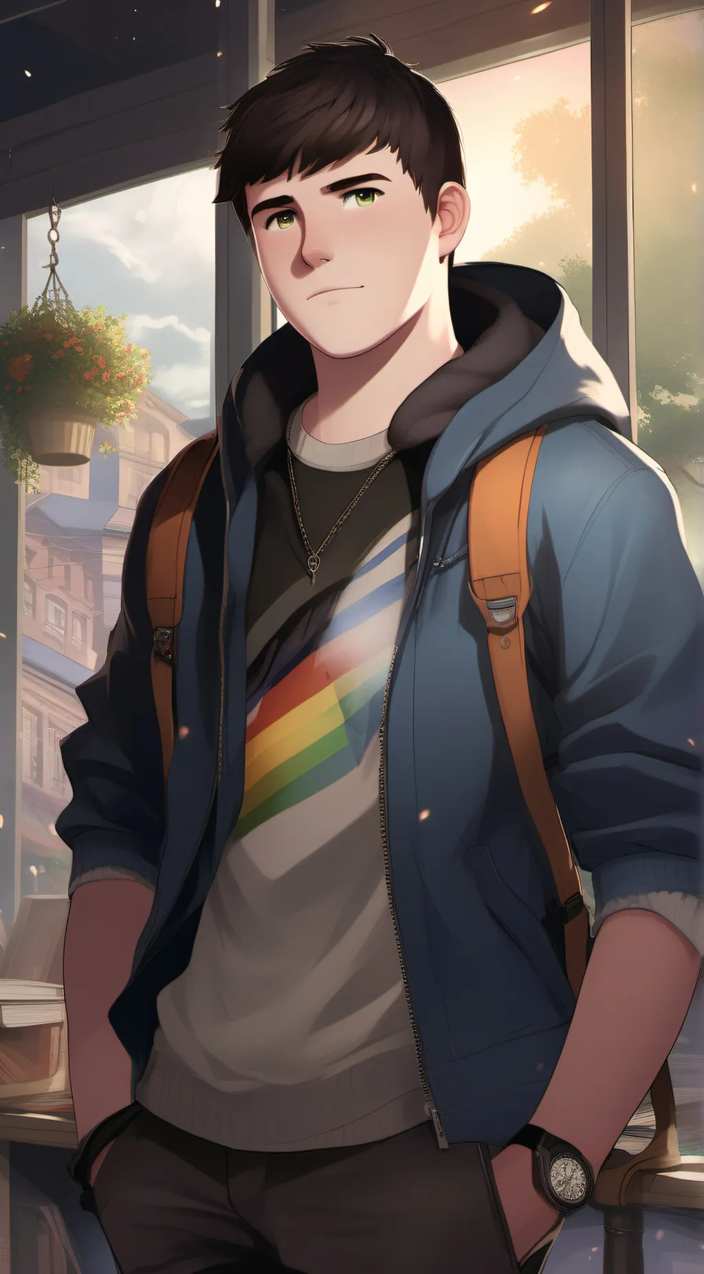 ai character: Leon's  background