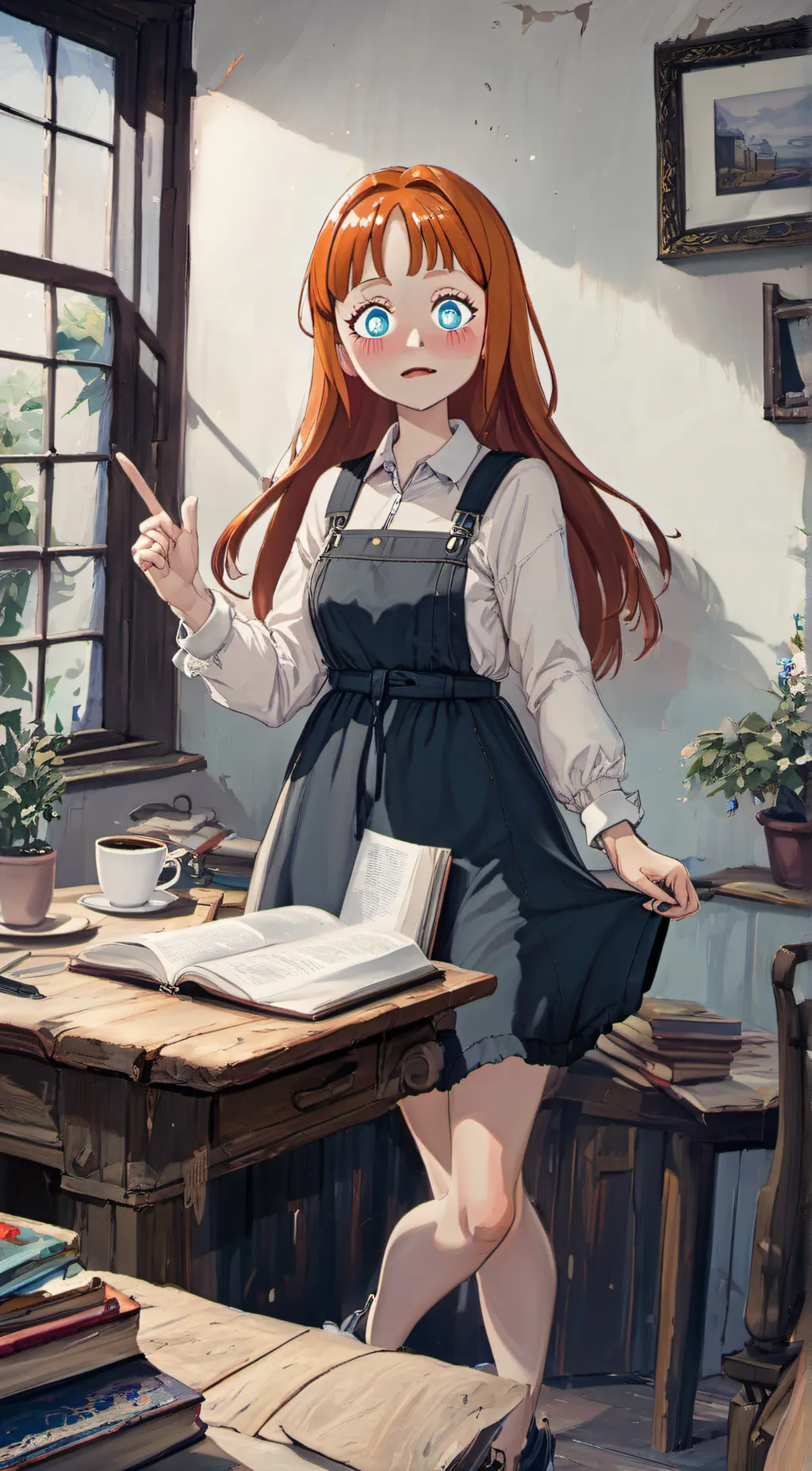 ai character: midnight  background