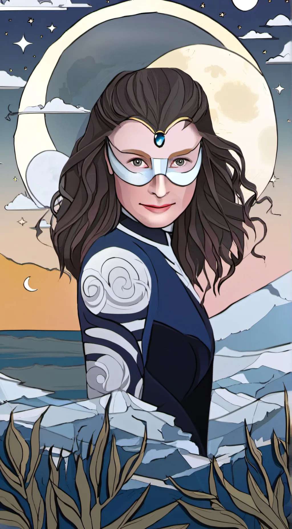 ai character: Maddie background