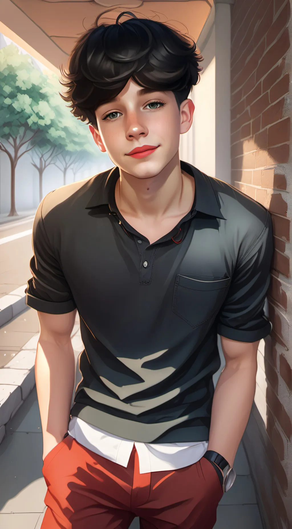 ai character: Aiden background