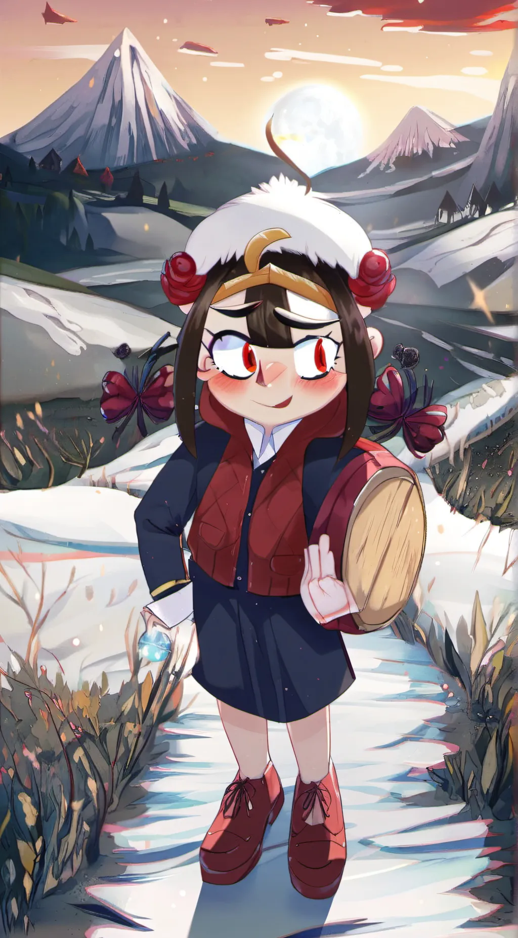 ai character: Pomni background