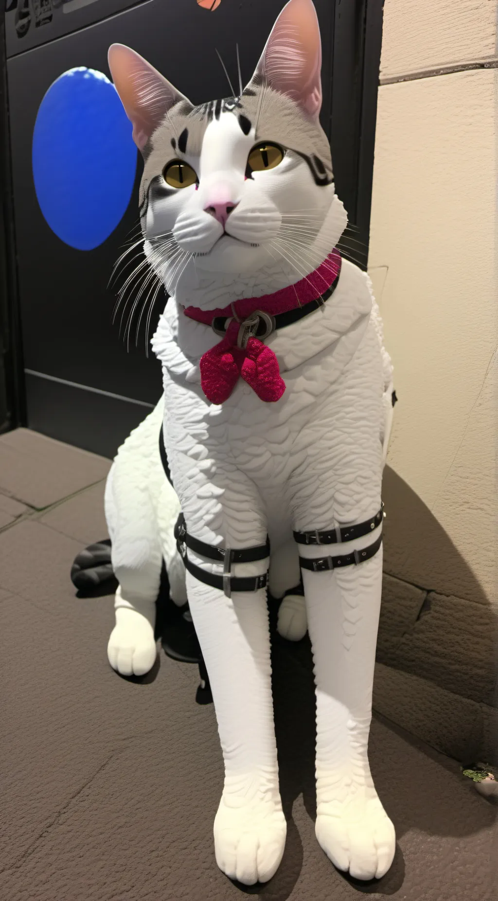 ai character: Omega  background