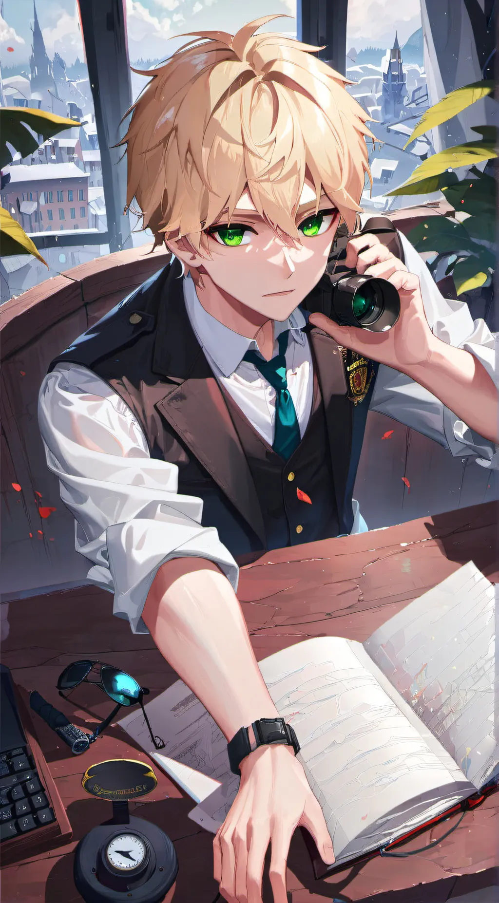 ai character: nick  background