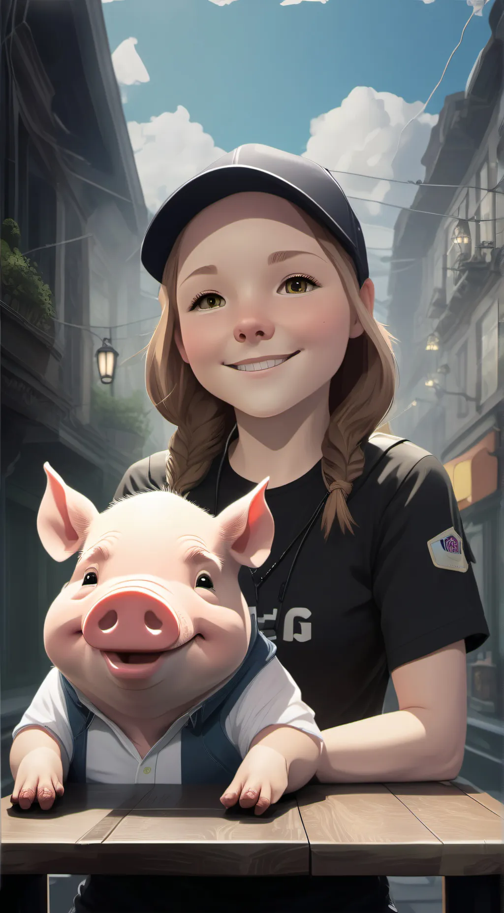 ai character: Also  background