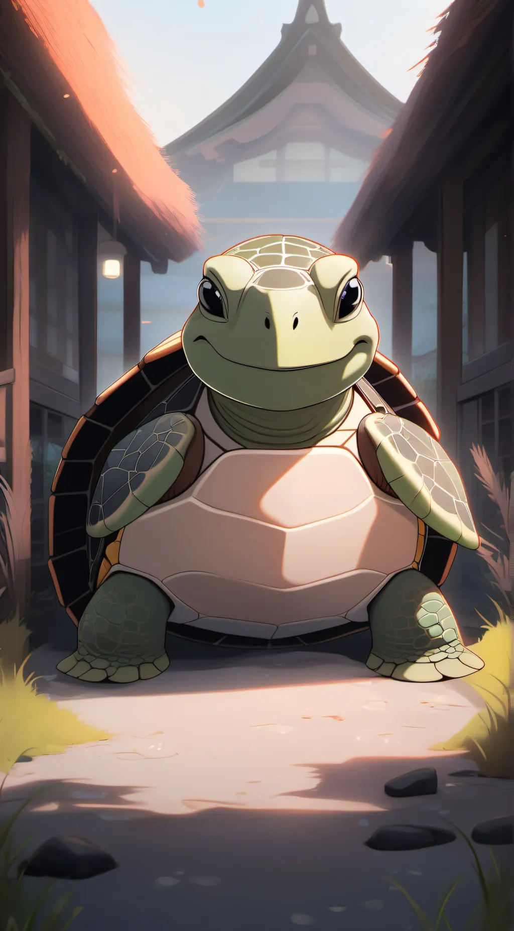 ai character: Phrog background