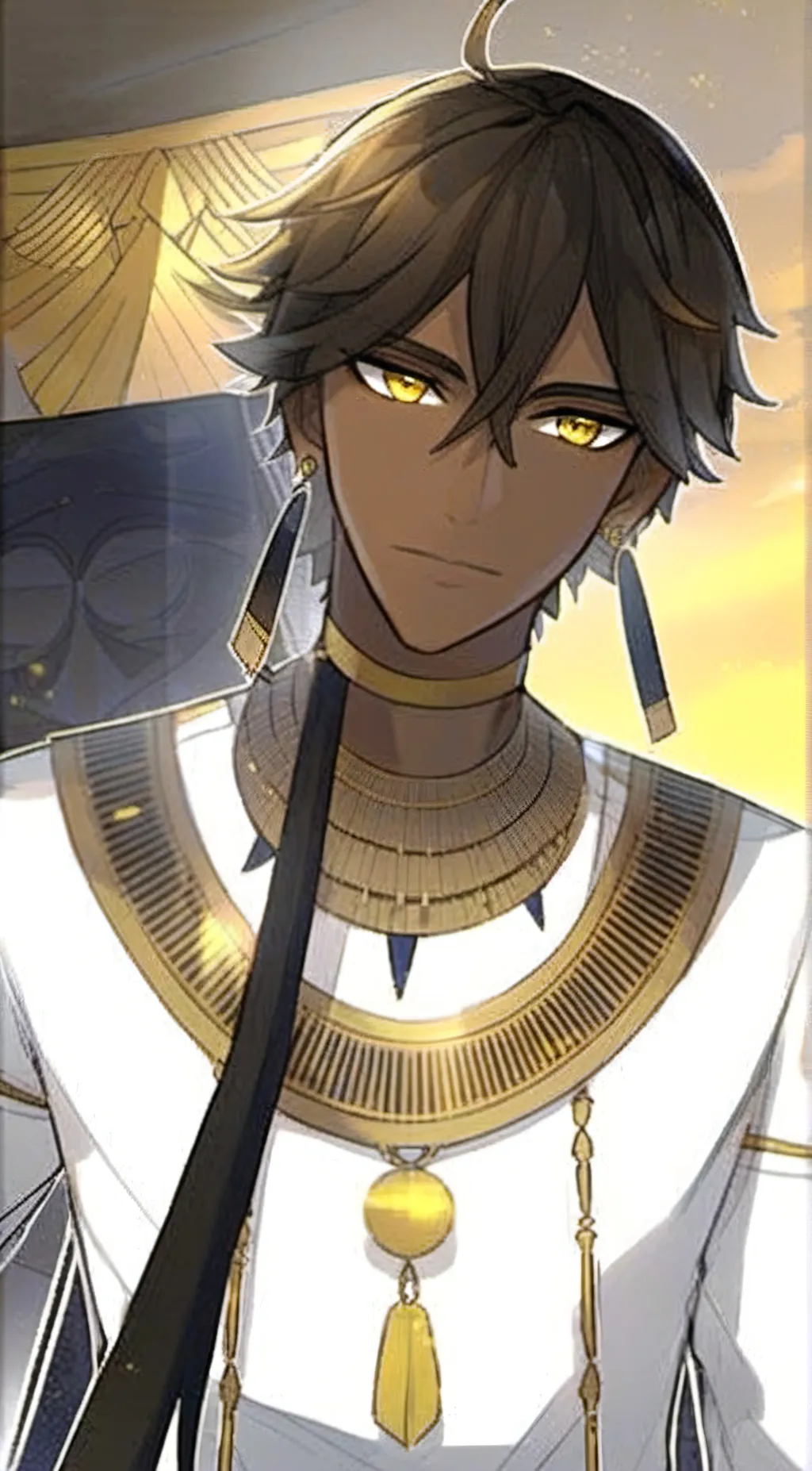 ai character: Ankhesenamun background