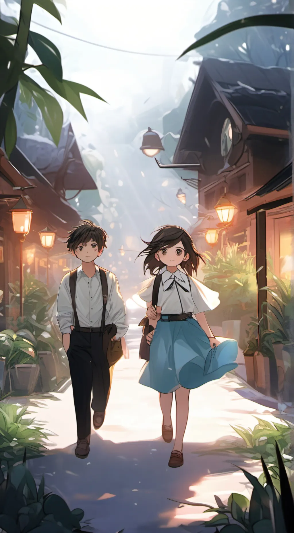 ai character: Mizu background