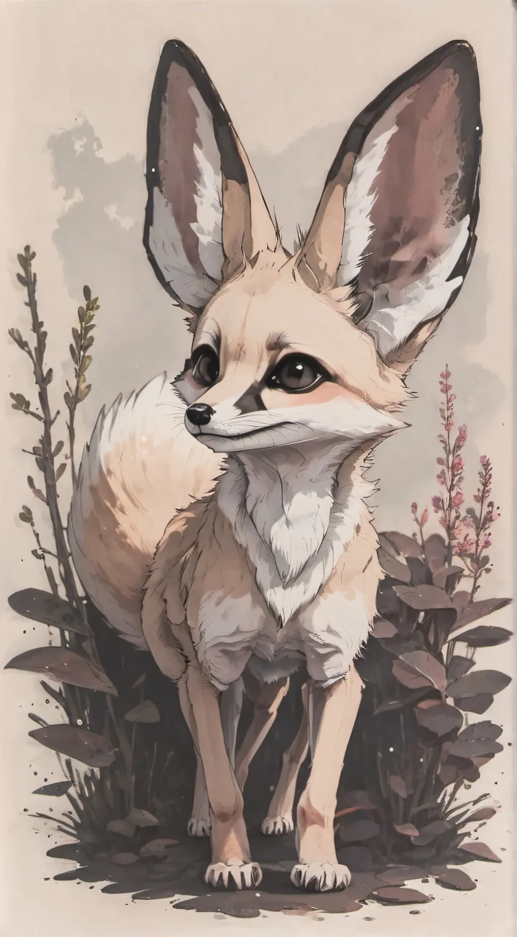 ai character: Caramel  background