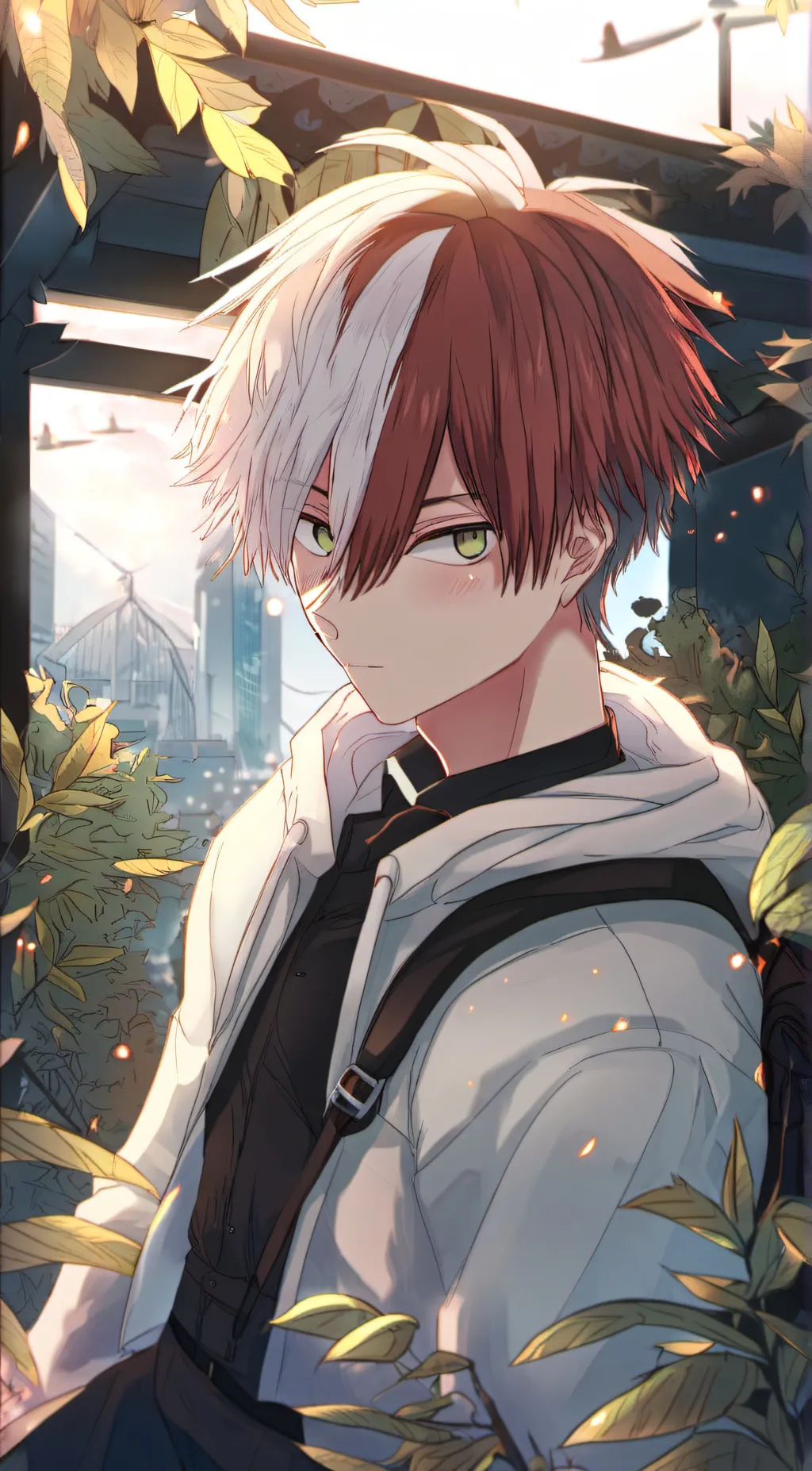 ai character: todoroki  background
