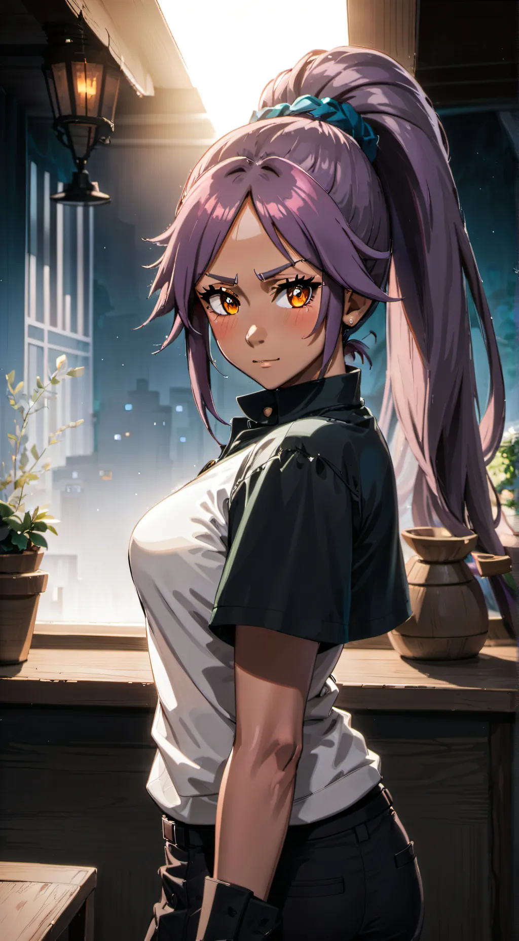 Talkie AI - Chat with Yoruichi Shihoin