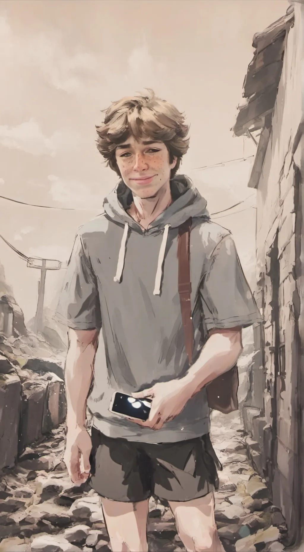 ai character: Leo background