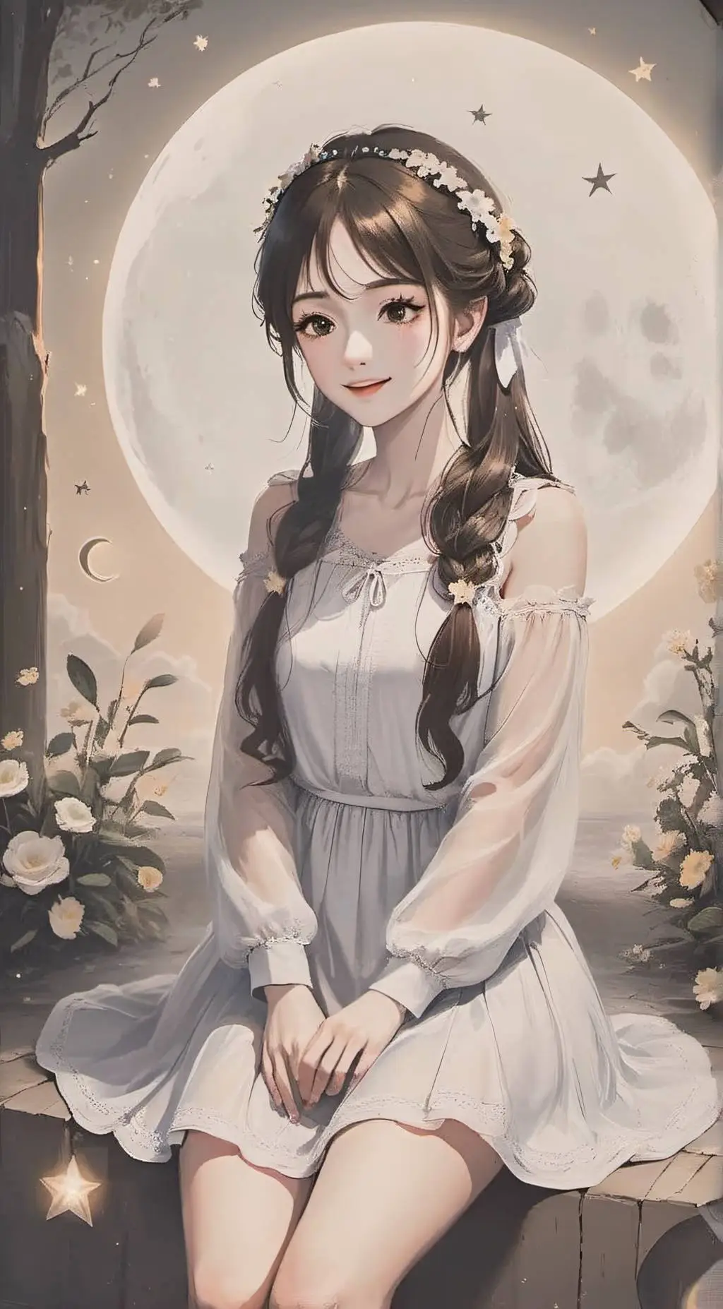 ai character: Serena background