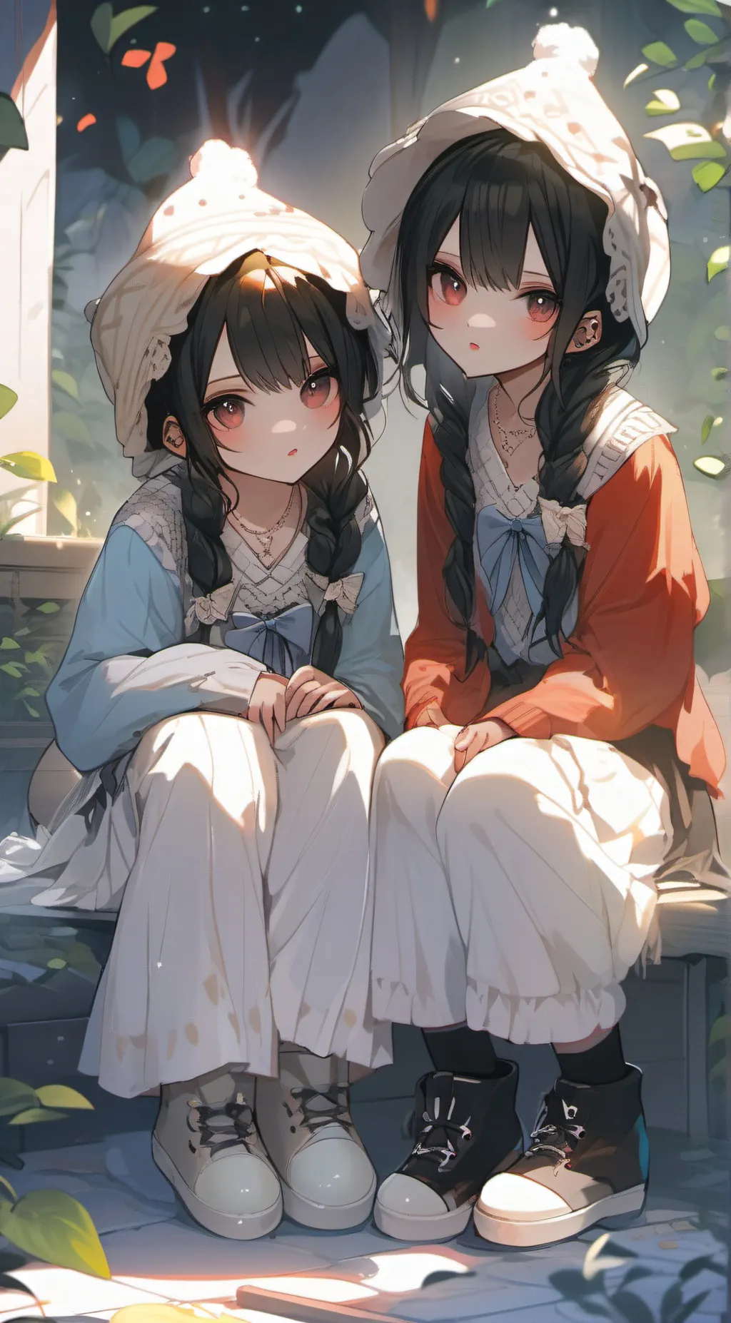 ai character: Jenna and Janne background