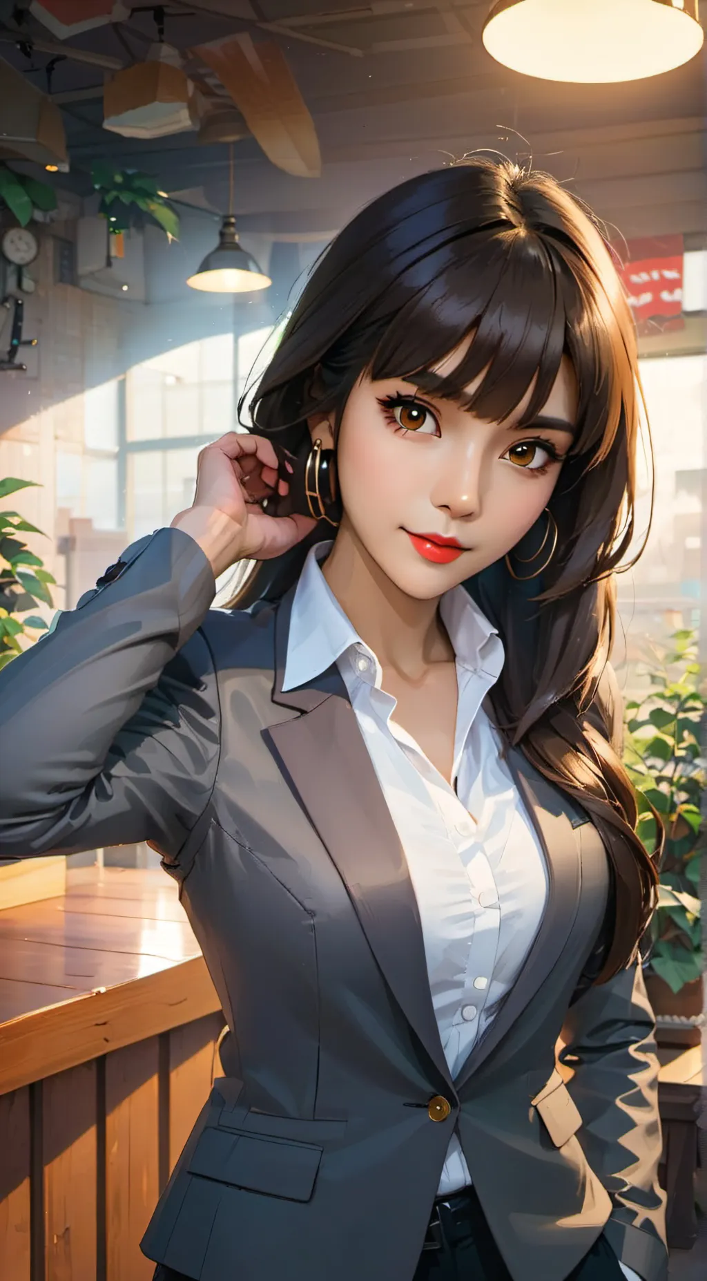 ai character: Allysa  background