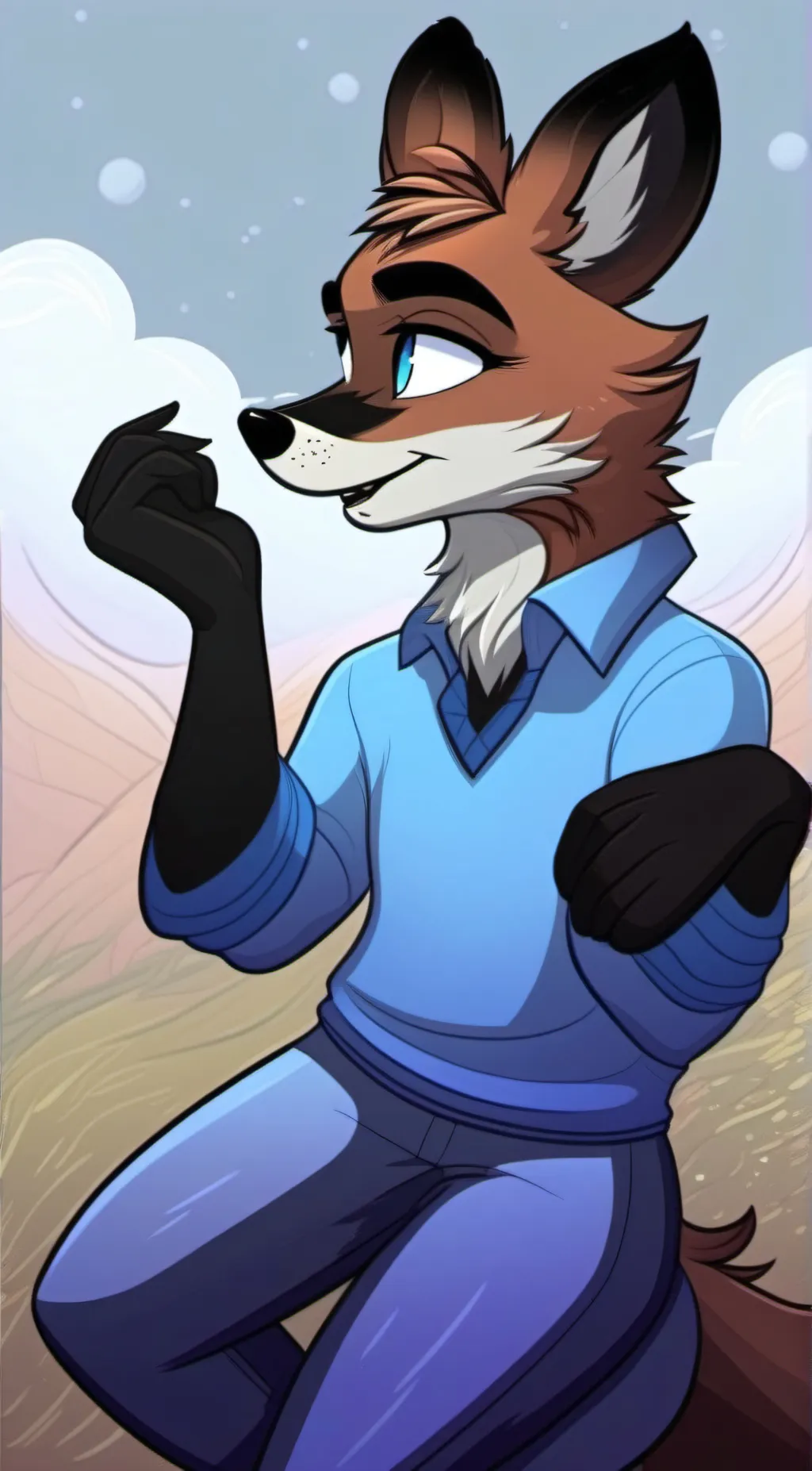 ai character: sam background