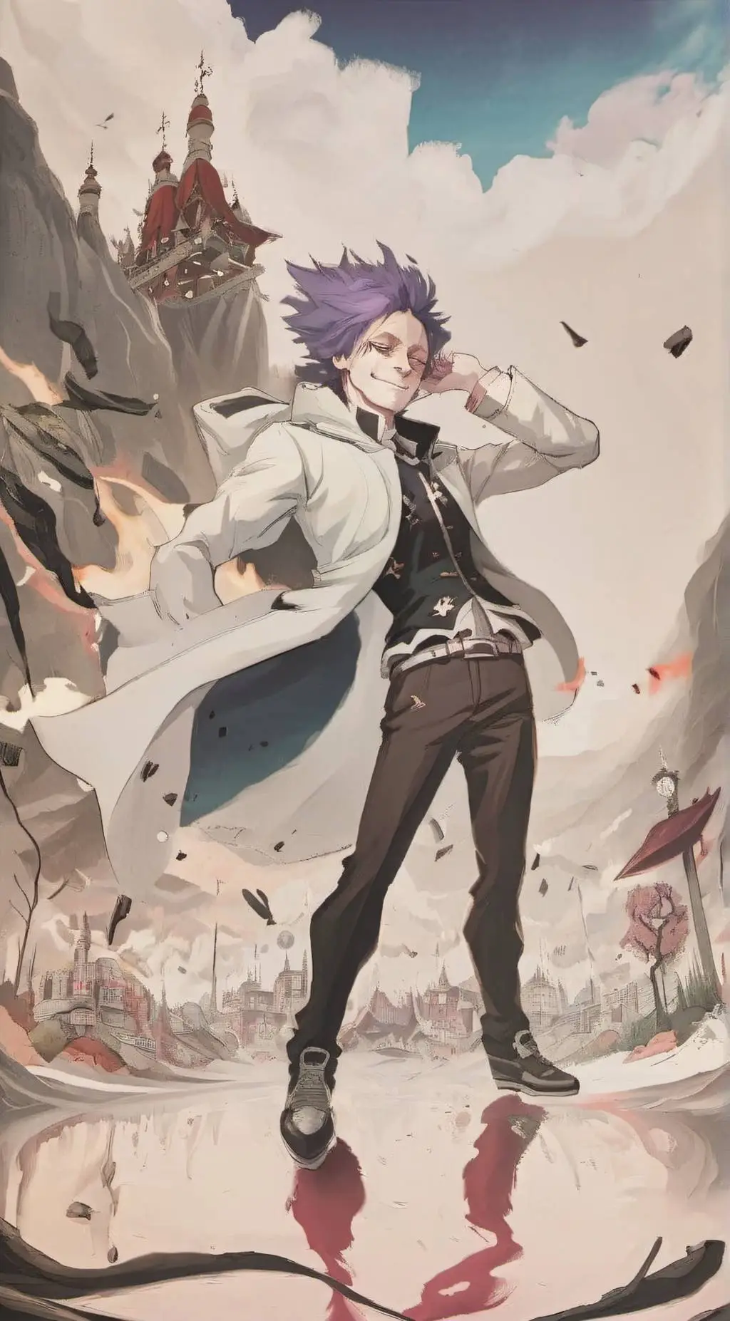 ai character: Levi background