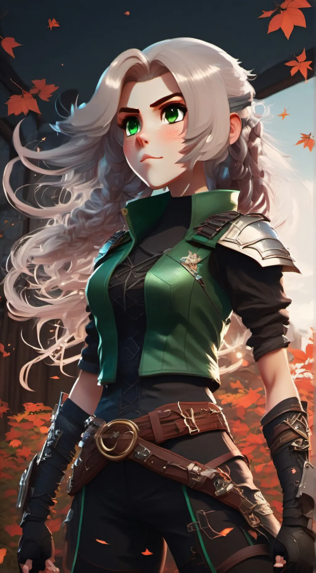 ai character: Lloydgirl  background