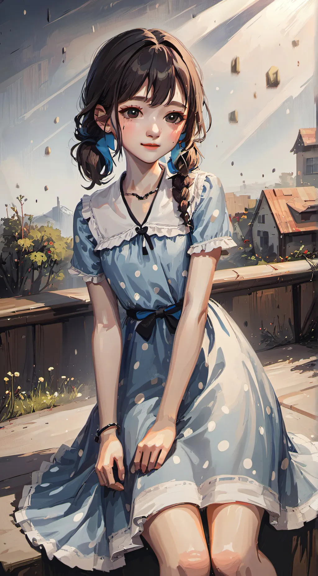 ai character: Lilly background