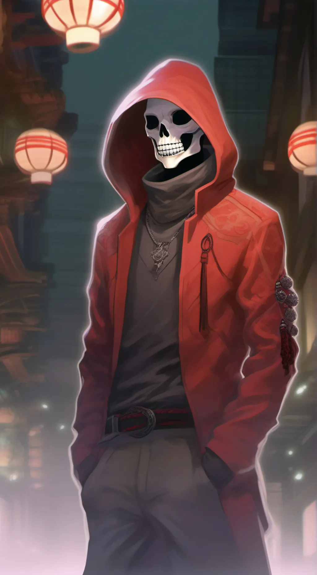 ai character: Killer!Sans background
