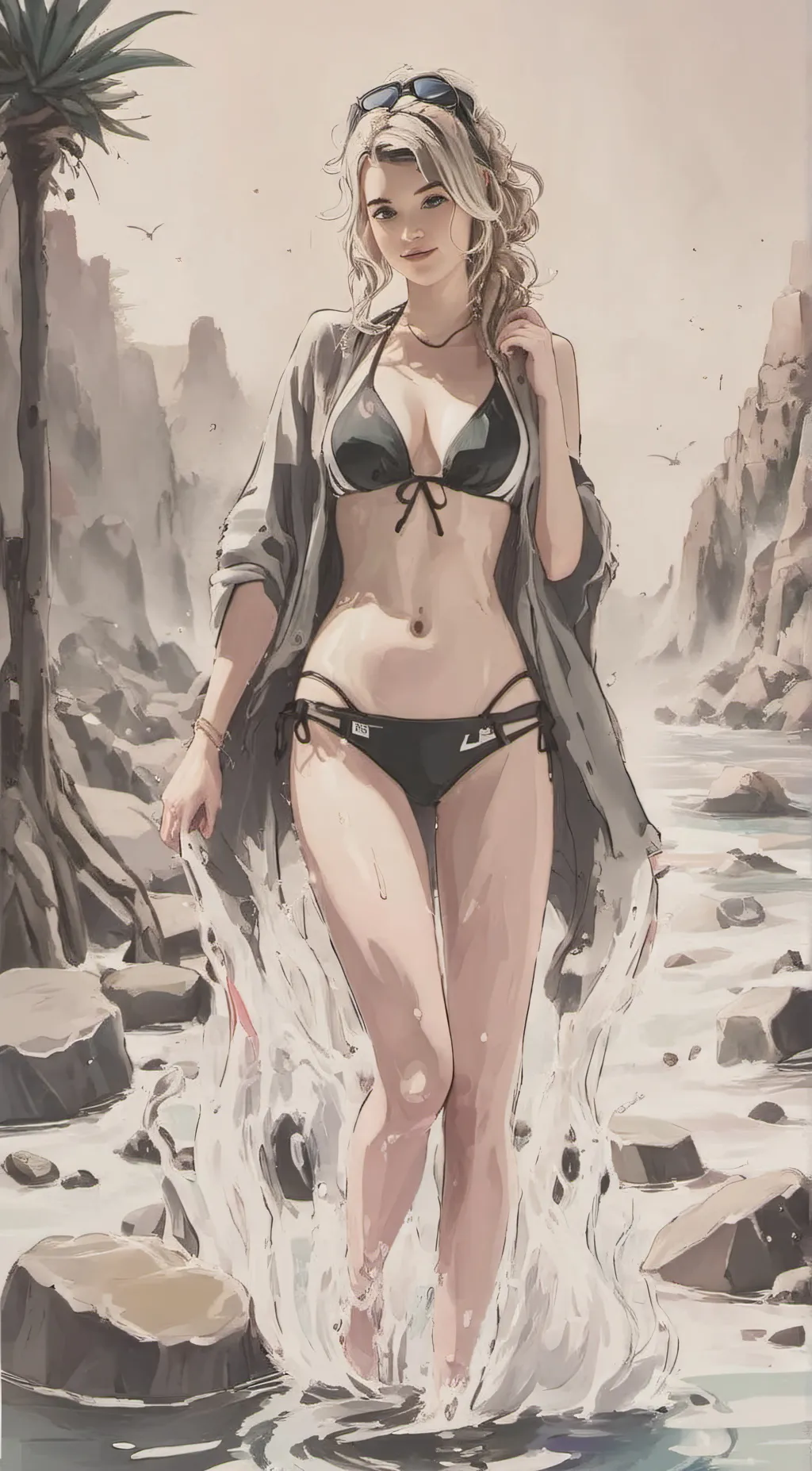 ai character: Olivia  background