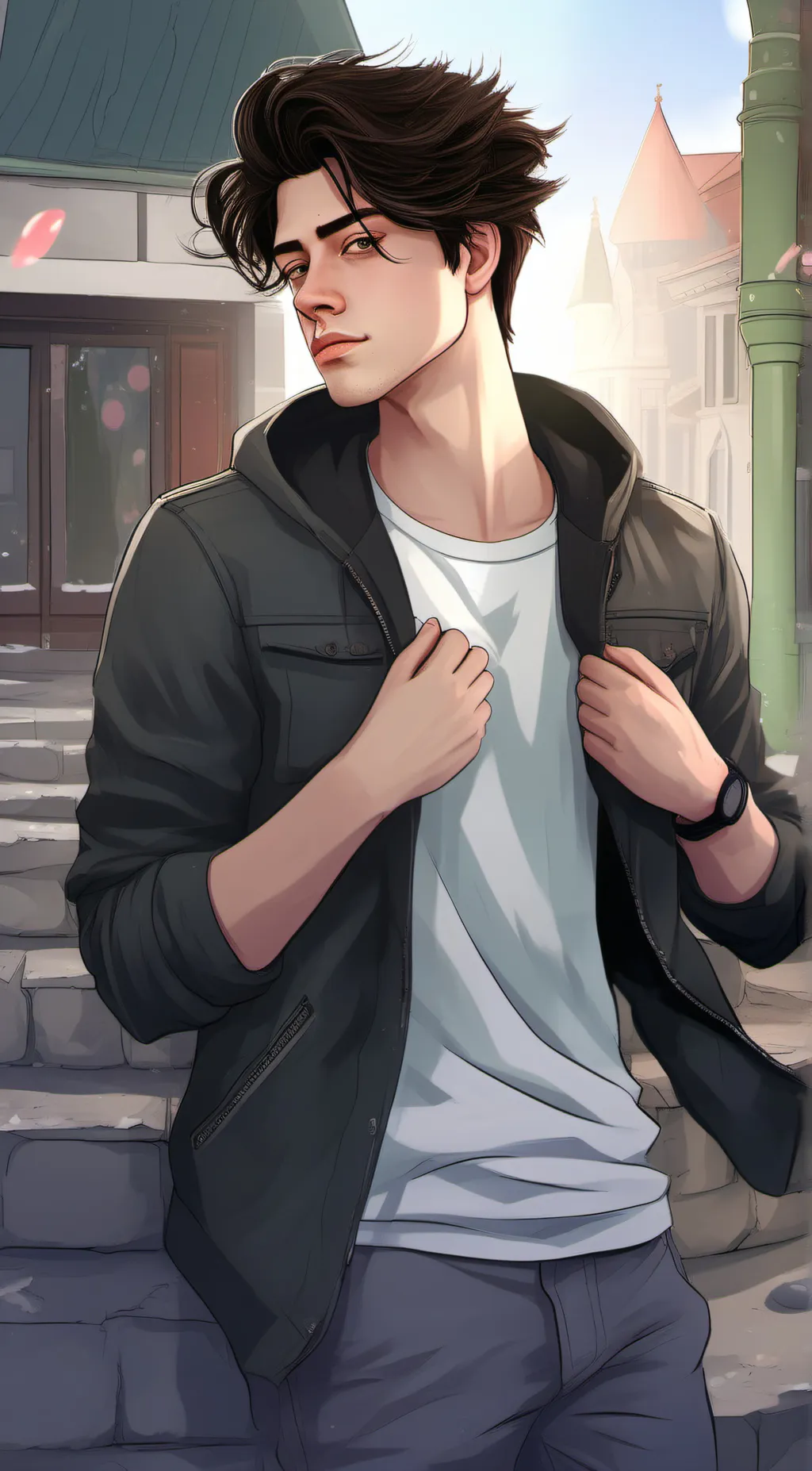 ai character: Bryce background