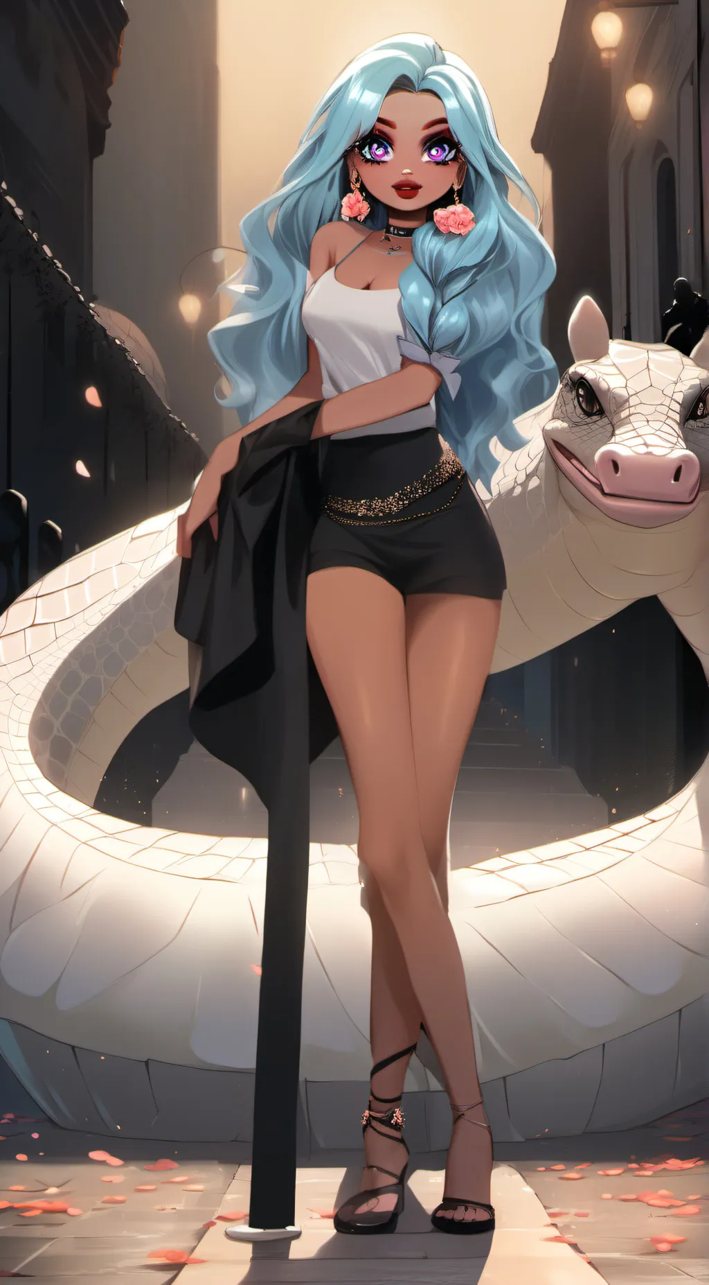 ai character: Arielle background