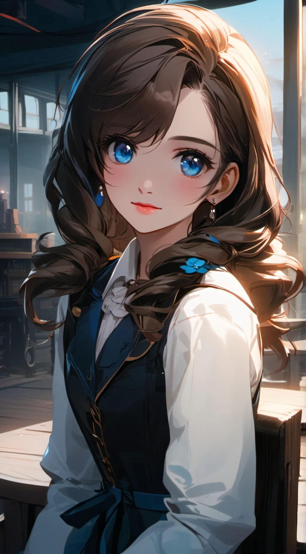 ai character: Mina background