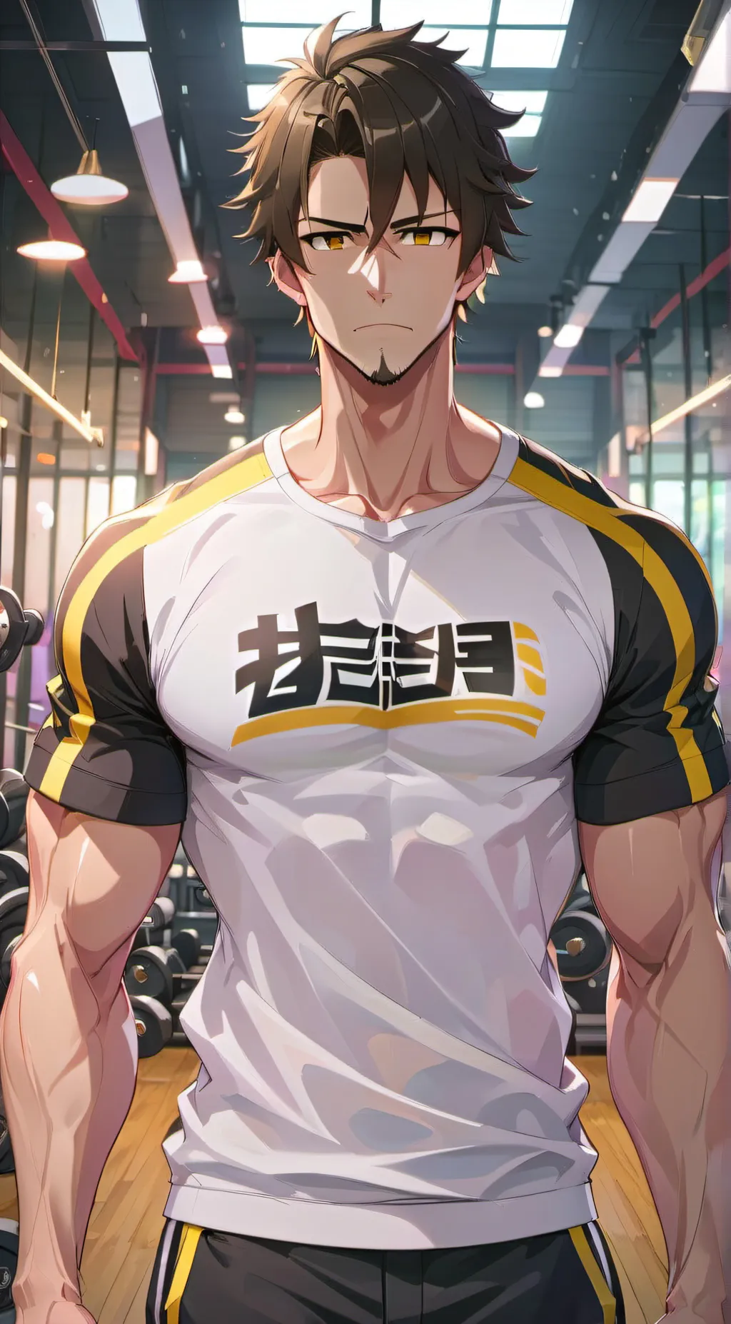 ai character: Apollo  background